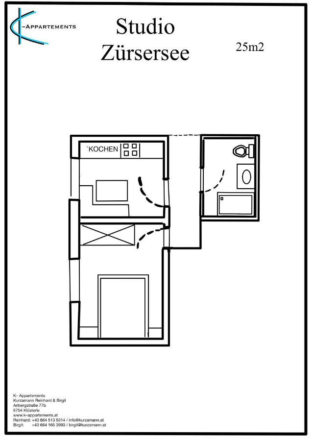 K-Appartements Klosterle Ngoại thất bức ảnh