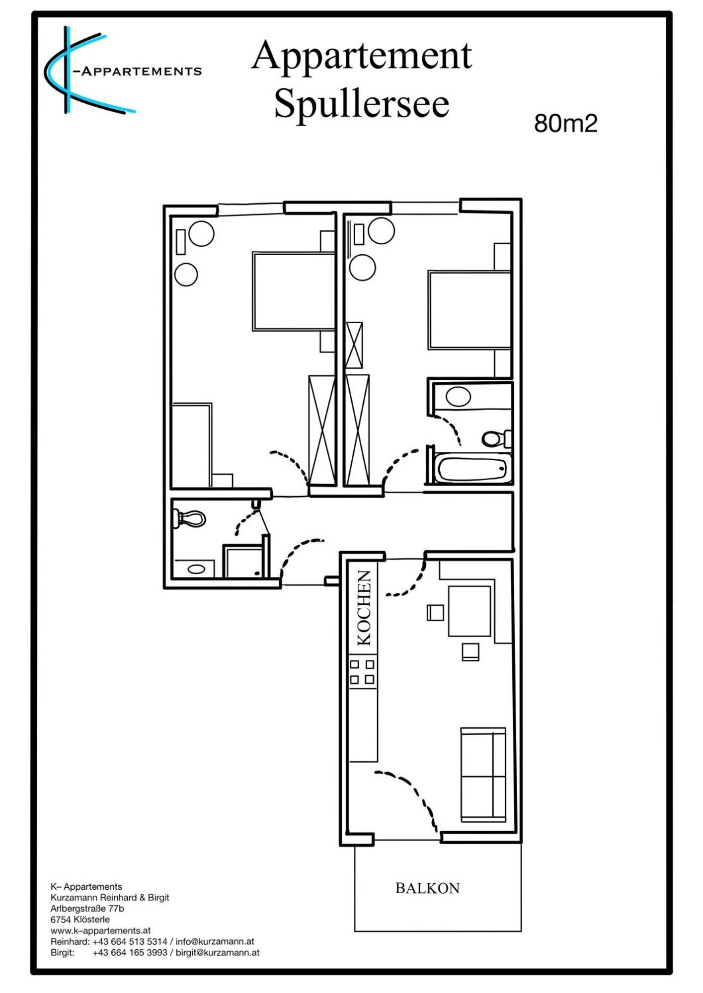 K-Appartements Klosterle Ngoại thất bức ảnh